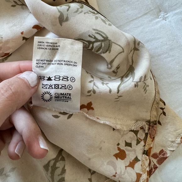 Reformation 2 Veria Silk Maxi Dress Halter Neck Bella - Picture 14 of 14